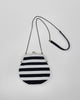 Sling Bag - Black & White Stripes