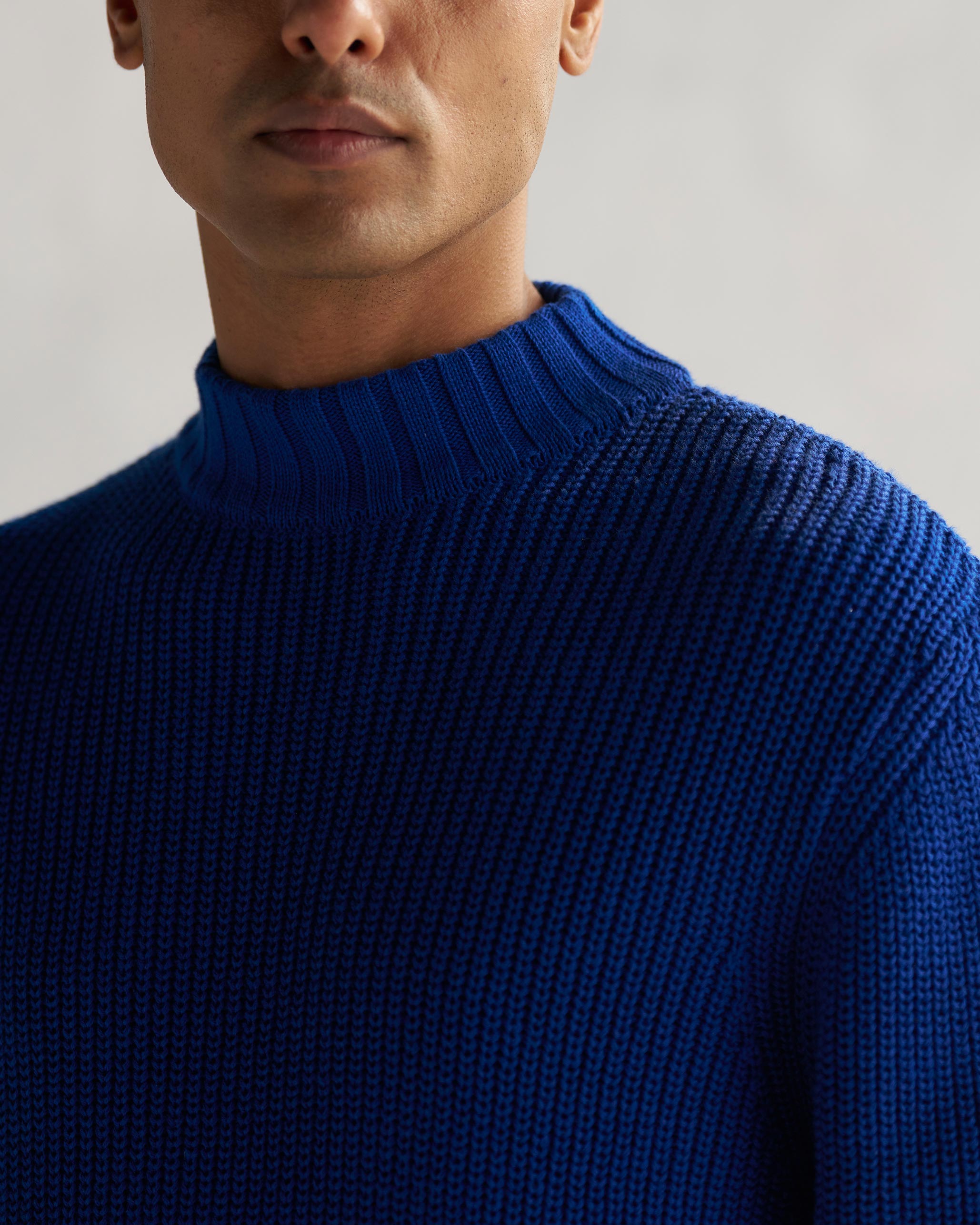 Coast Crew-Neck Sweater - Blue