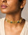 Sitara Jali Necklace - Green