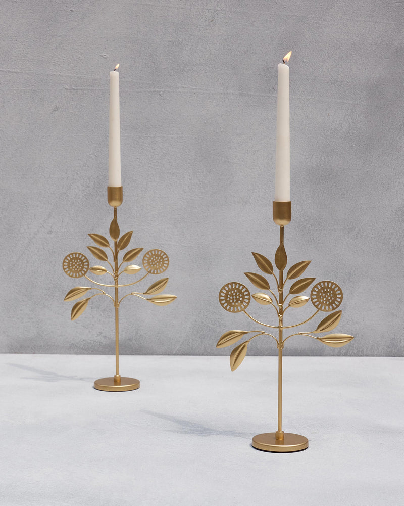 Bahari Candle Stand (Set of 2)