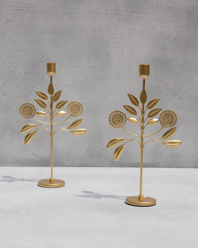 Bahari Candle Stand (Set of 2)