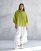 Drop Armhole Shirt - Lime