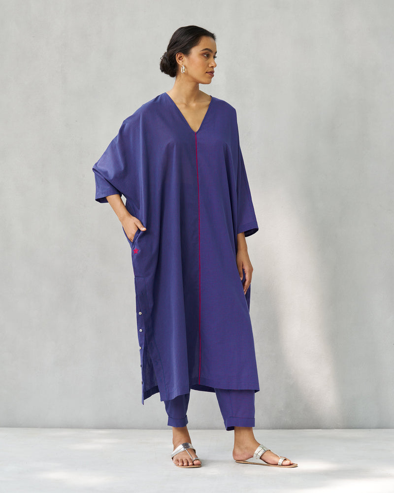 Jacaranda Kaftan - Purple & Berry