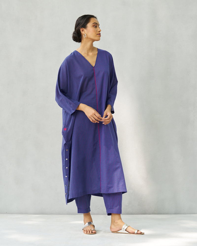 Jacaranda Kaftan - Purple & Berry