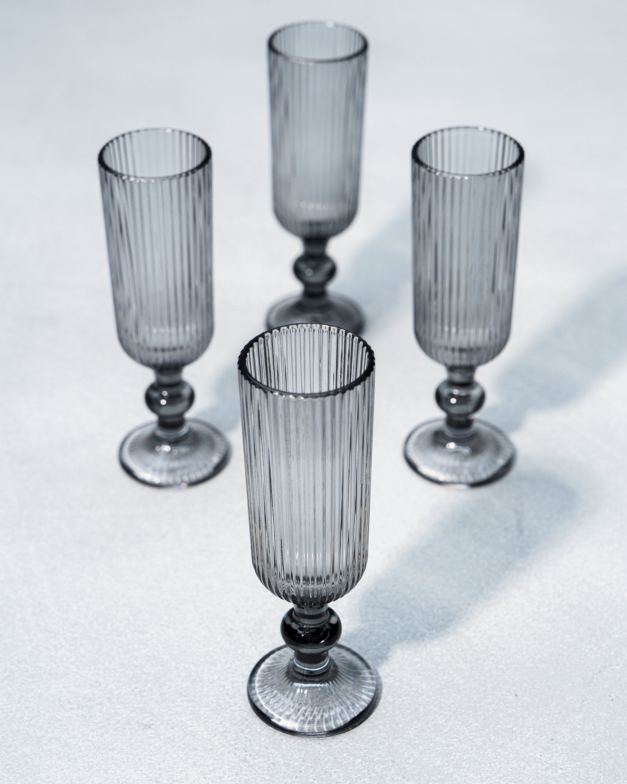 Moonstone Champagne Flute - Set of 4