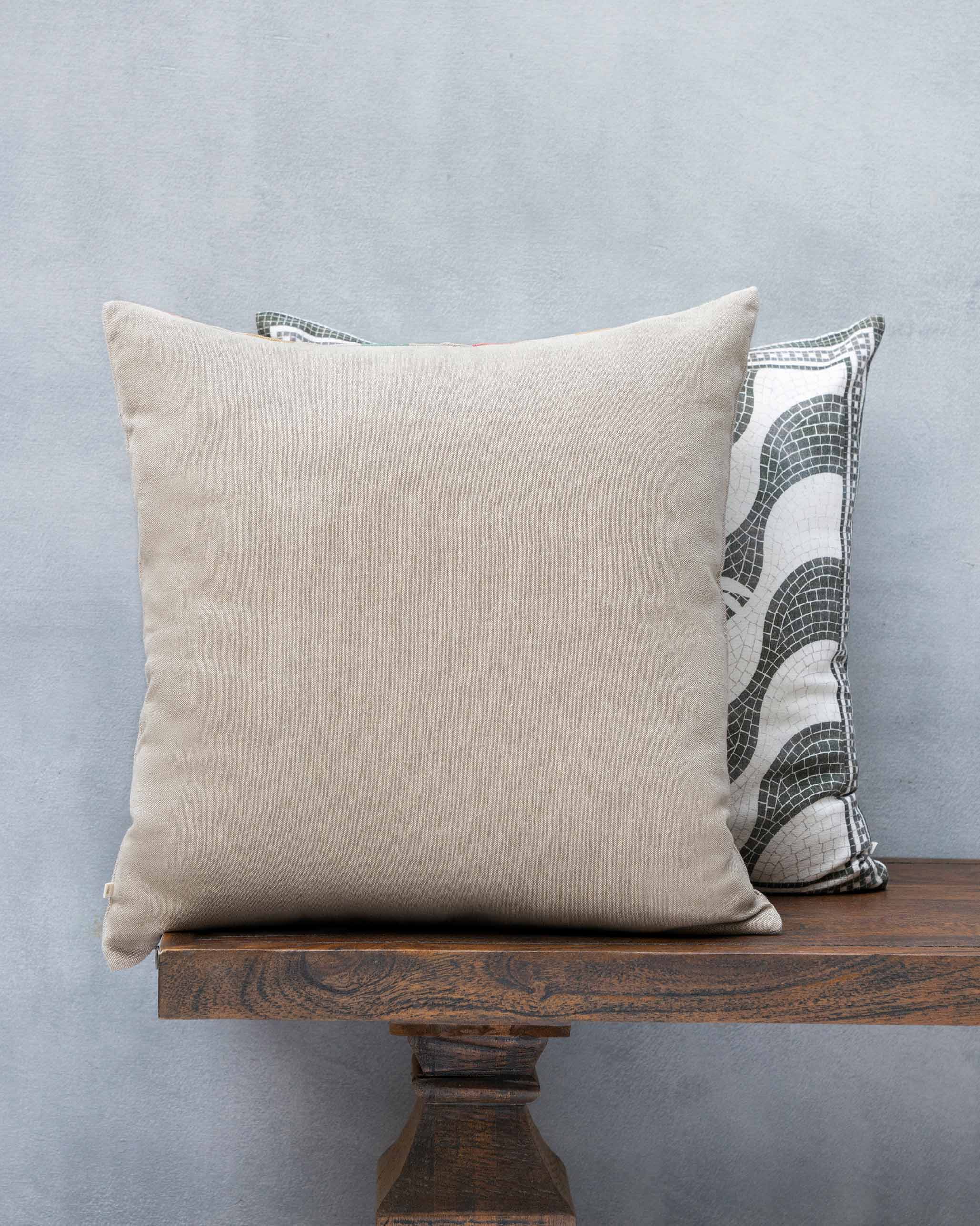 Chambray Palm Cushion