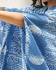 Neoma Collared Kaftan - Blue