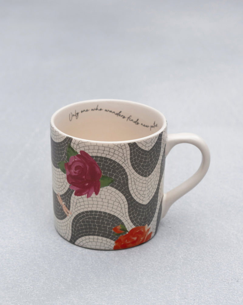 Mosaic Bloom Straight Mug