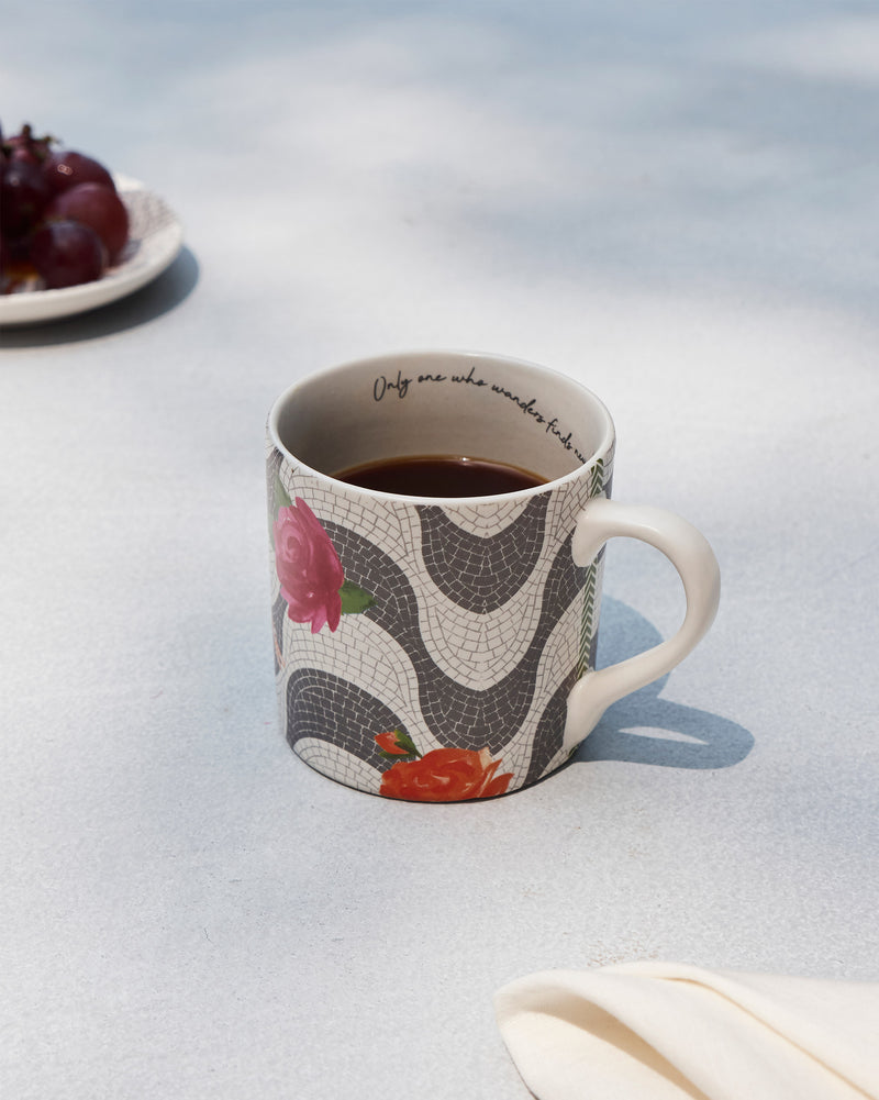 Mosaic Bloom Straight Mug