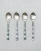 Sahara Stripes Dessert Spoons - Set of 4