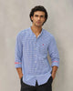 Nawab Shirt - Blue & White