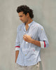 Angtak Shirt - Blue & White