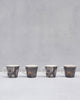 Desert Trail Espresso Mugs - Charcoal - Set of 4