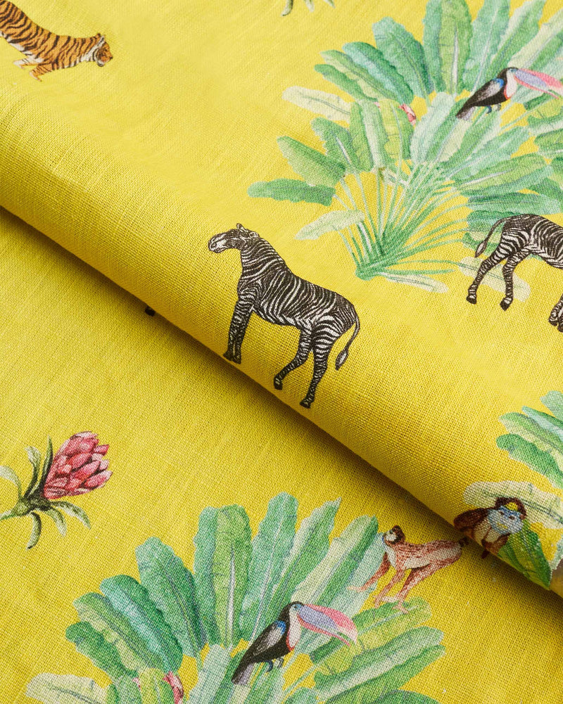 Madagascar - Yellow Fabric