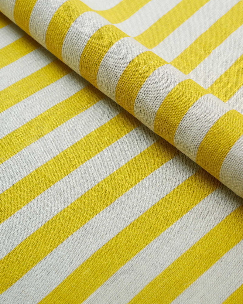 Yellow Stripe Fabric