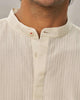 Neckband Kurta - Ivory