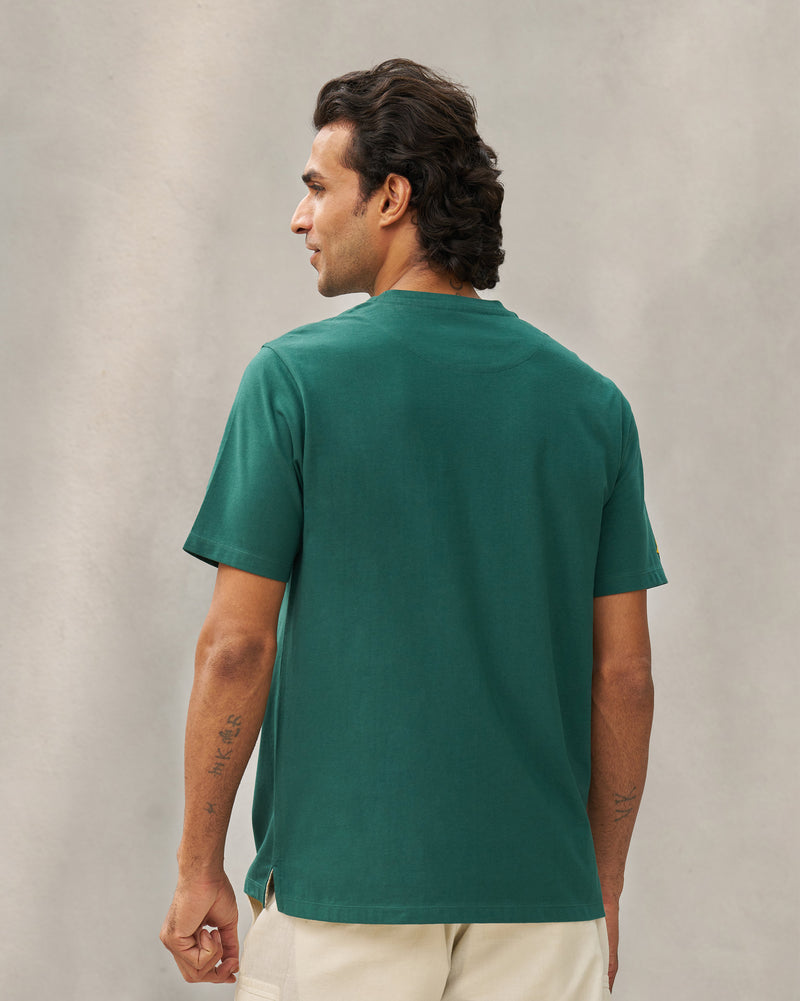 Zolulu T-shirt - Bottle Green