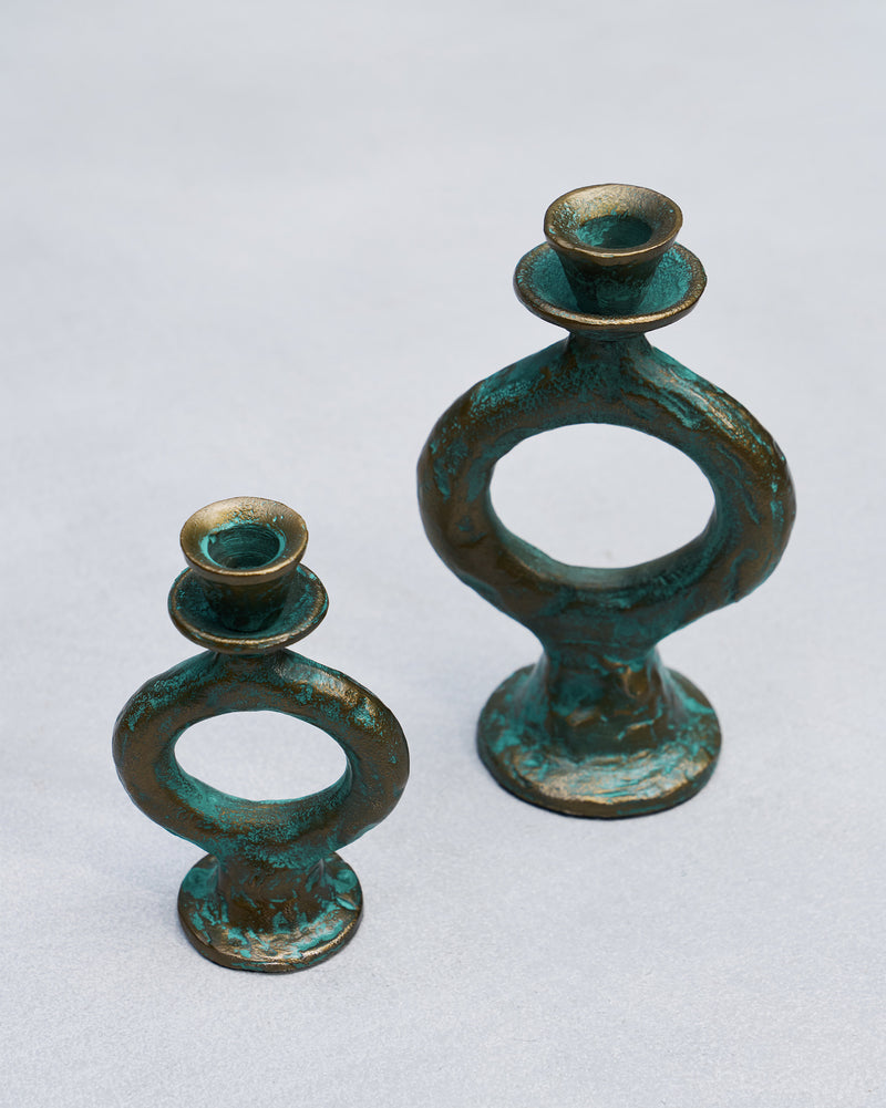 Infinity Candle Stands - Set of 2