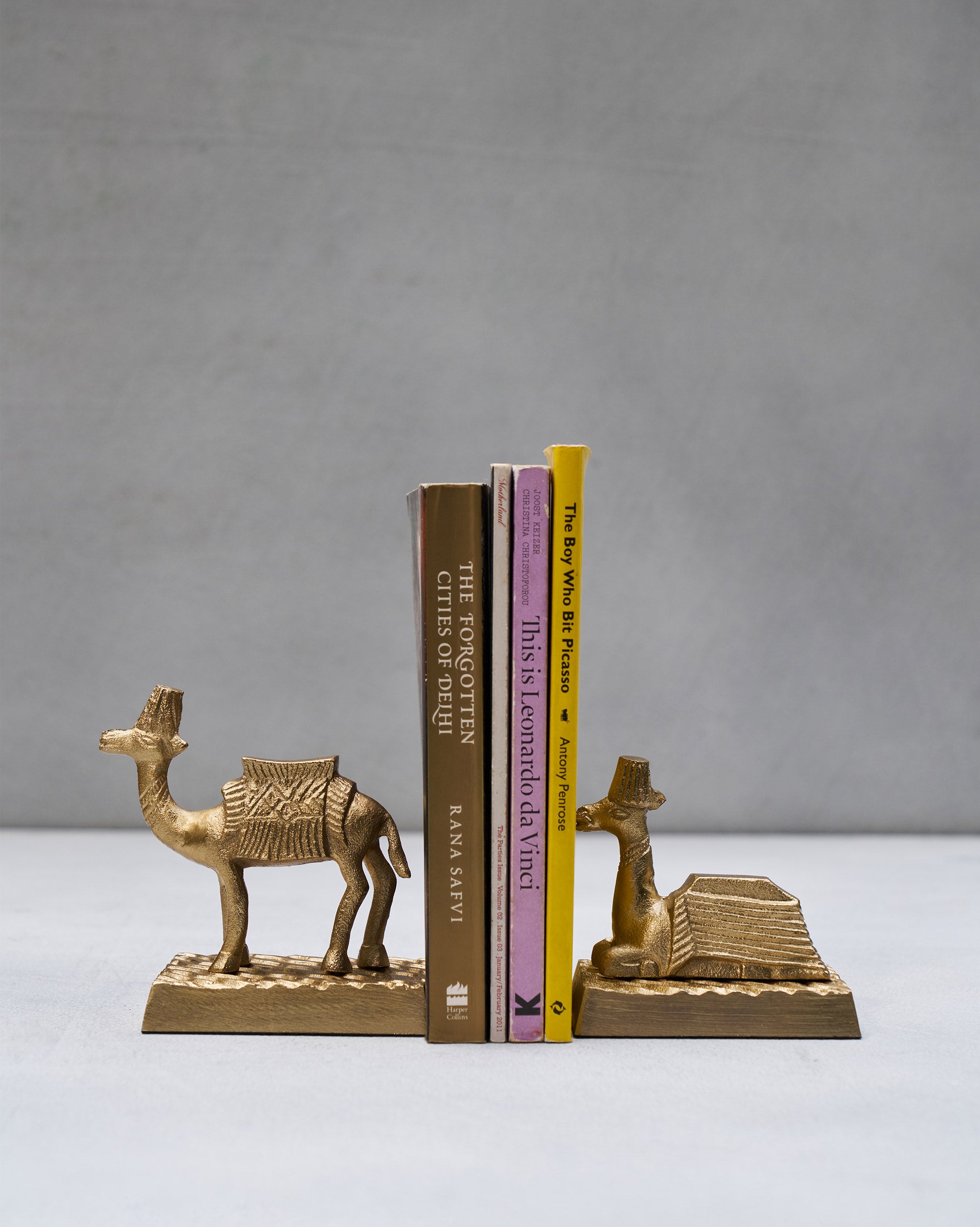 Camel Bookends - Set of 2