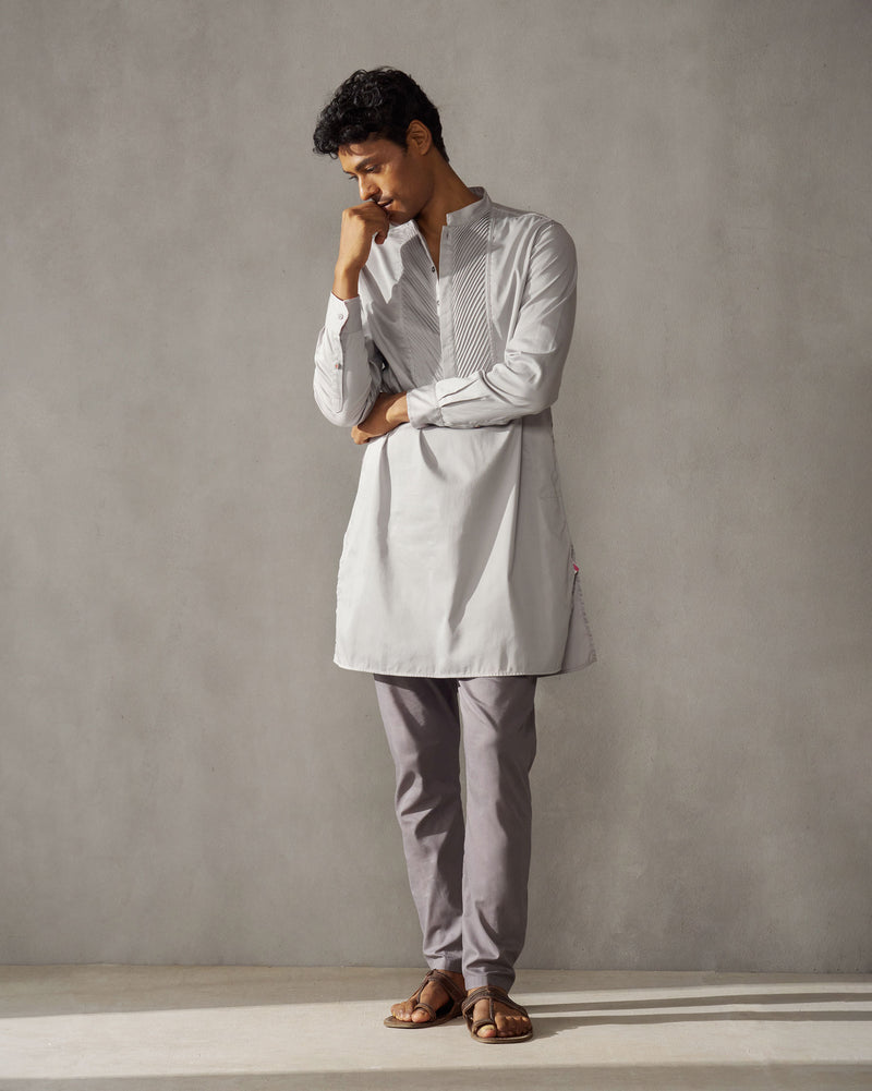 Raat Kurta - Grey