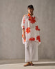 Hala Tunic - White & Orange