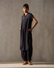 Short Sleeve Kurta - Black