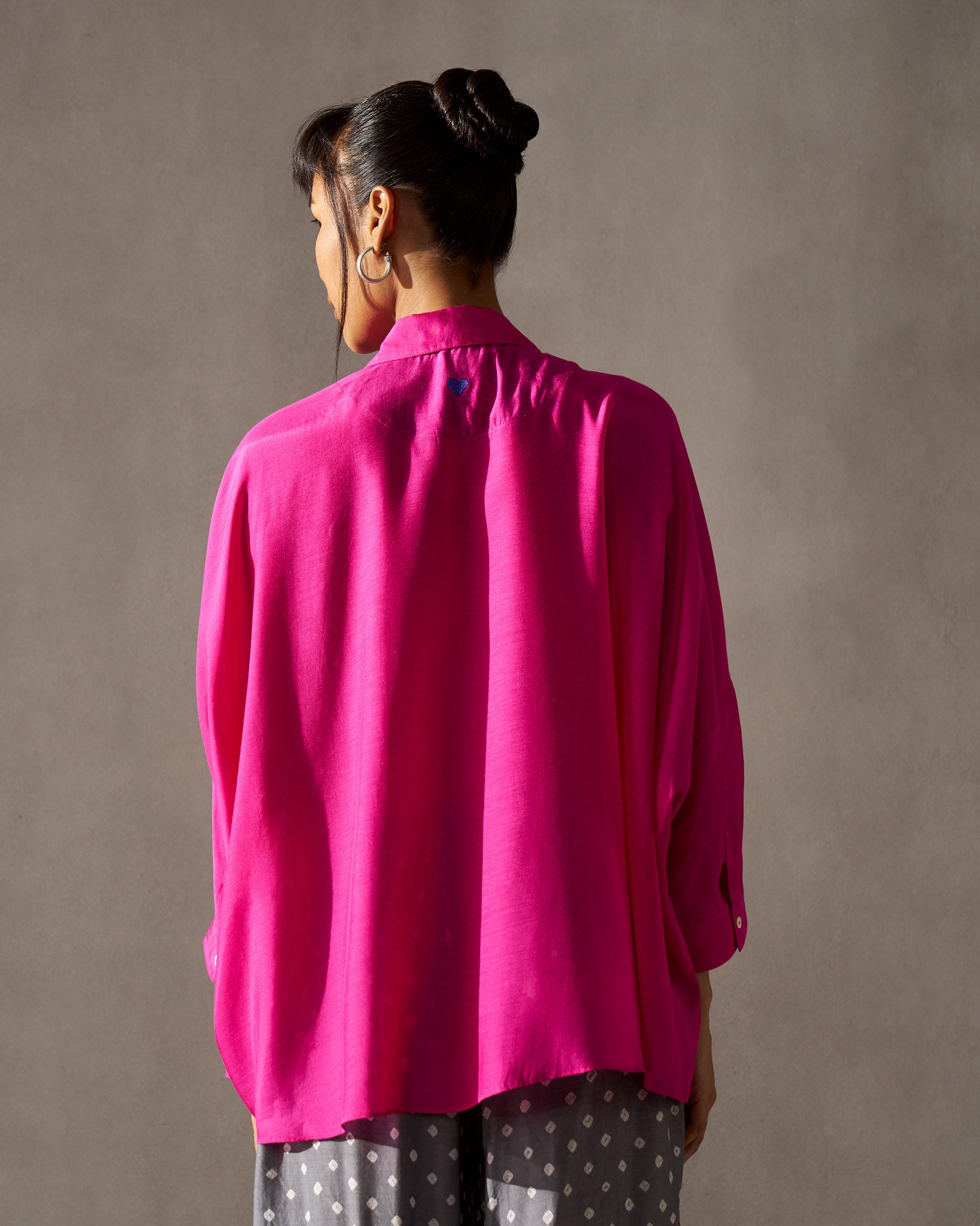 Boxy Shirt - Magenta