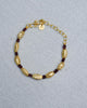 Elaichi Garnet Bracelet - Gold