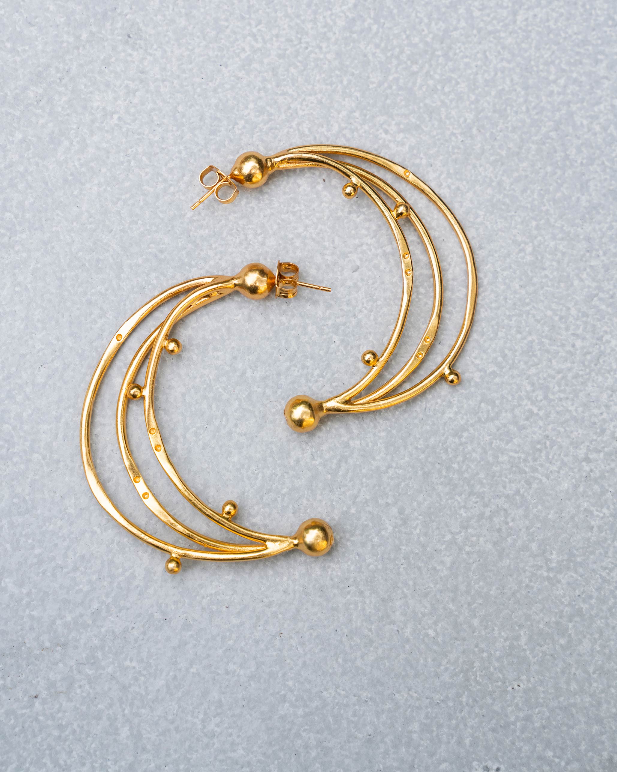 Celestial Hoops - Gold