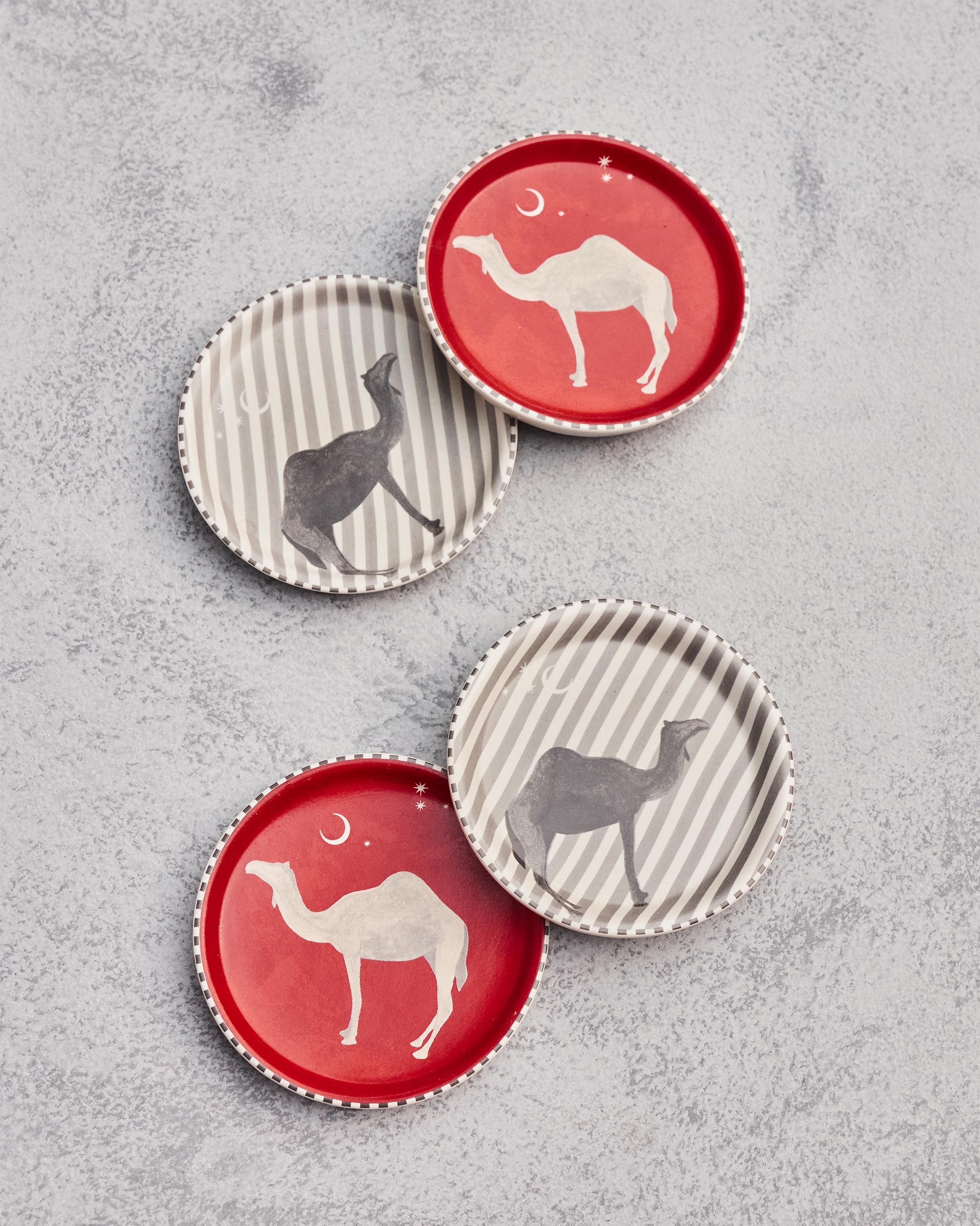 Camel Trail Coasters - Set of 4