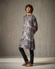 Astral Kurta - Black & Grey Print