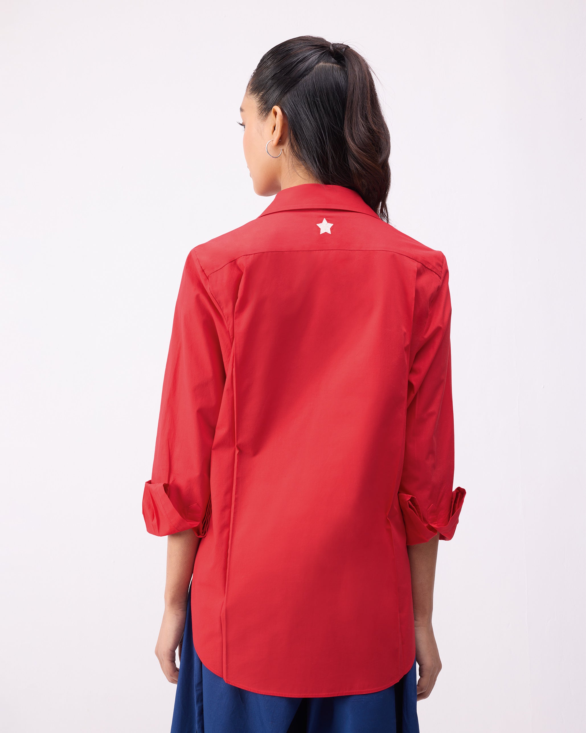 Tropico Shirt - Bright Red