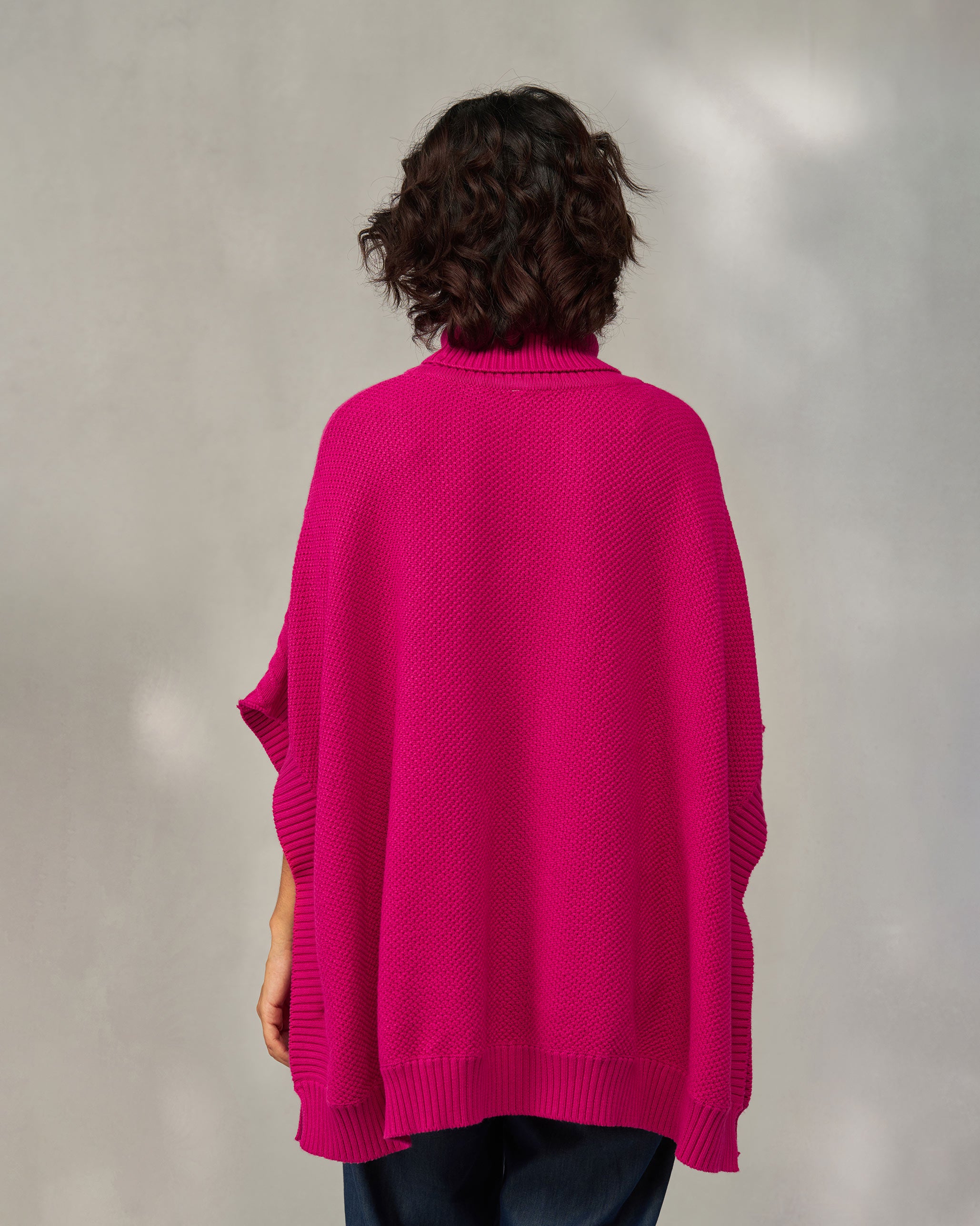 Baggy Sweater - Fuchsia