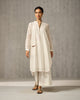 Chaand Pocket Kurta & Slip - Ivory