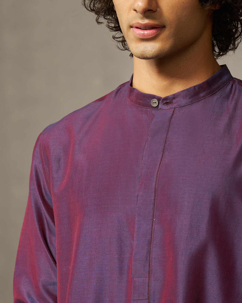 Moonbeam Kurta - Purple