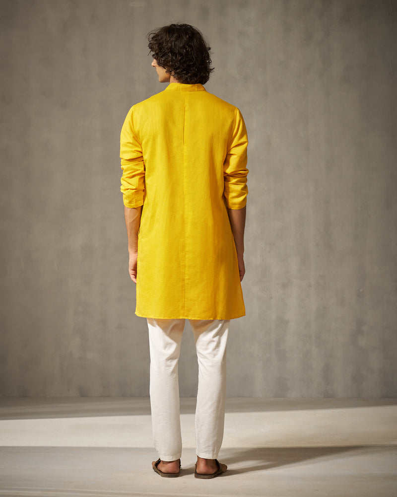 Crescent Kurta - Ochre