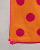 Polka Party Scarf - Orange & Fuchsia