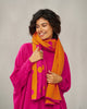 Polka Party Scarf - Orange & Fuchsia