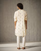 Zenith Kurta - Ivory Embroidery