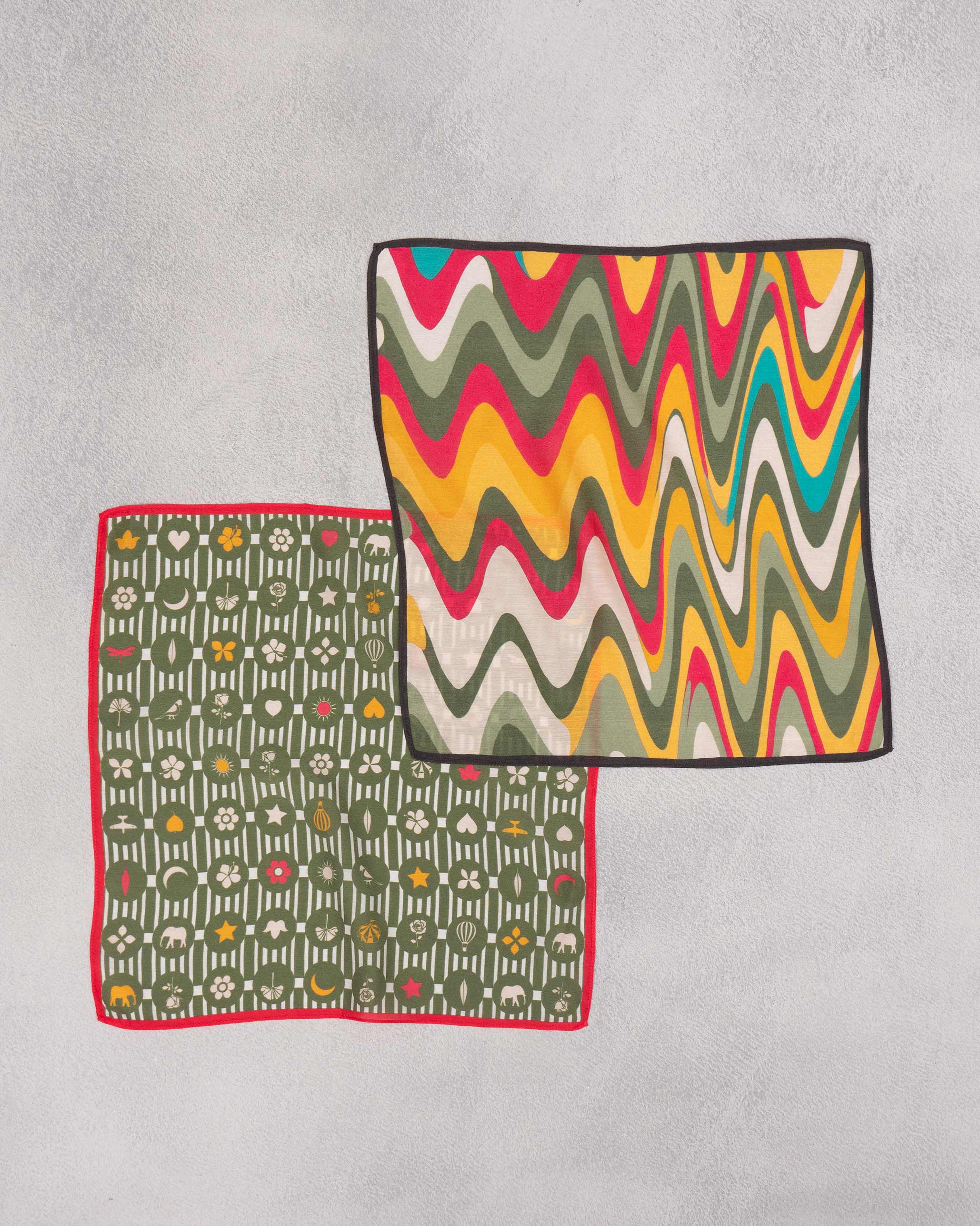 Nico Pocket Squares - Multi Colour