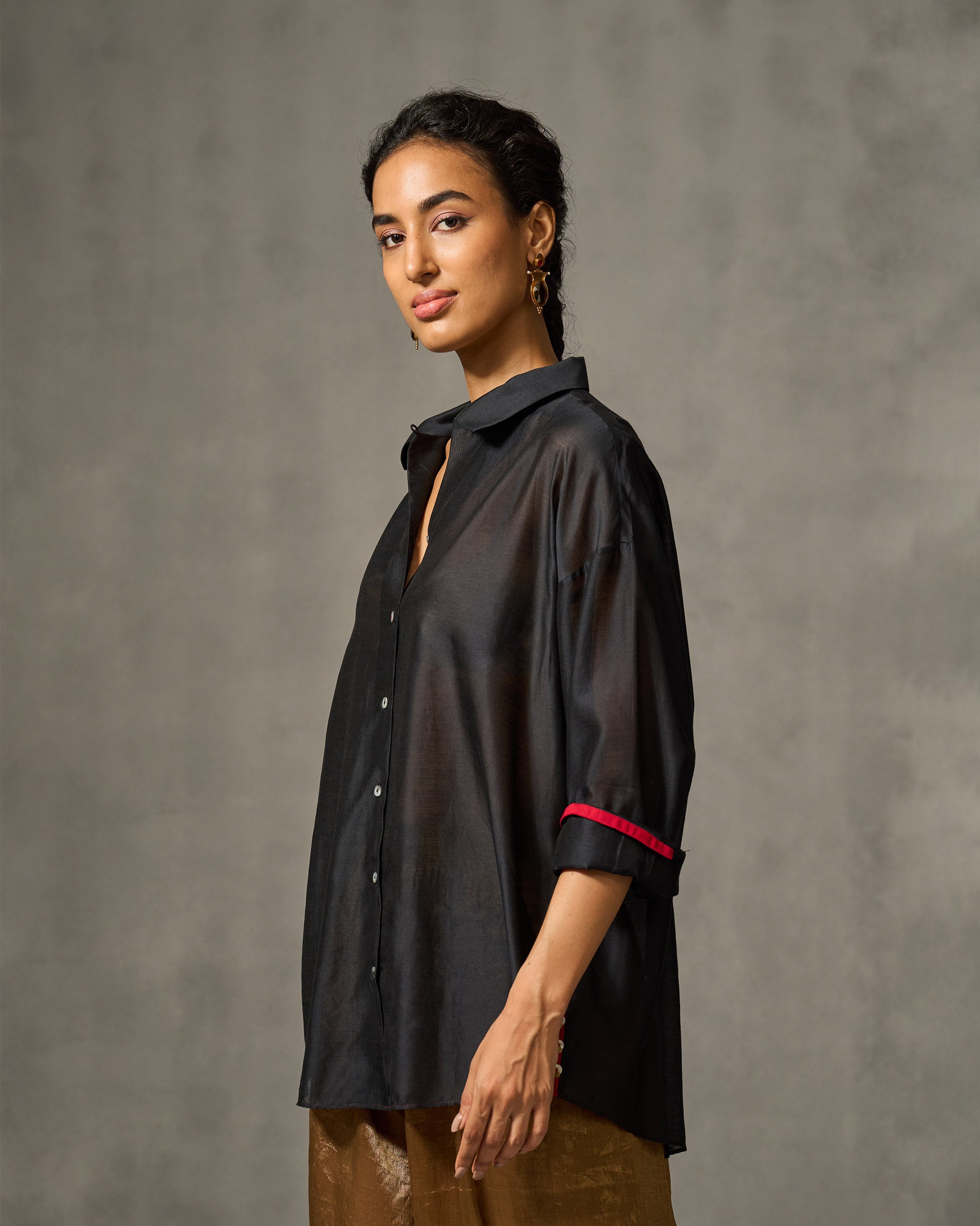 Oversized Shirt - Black