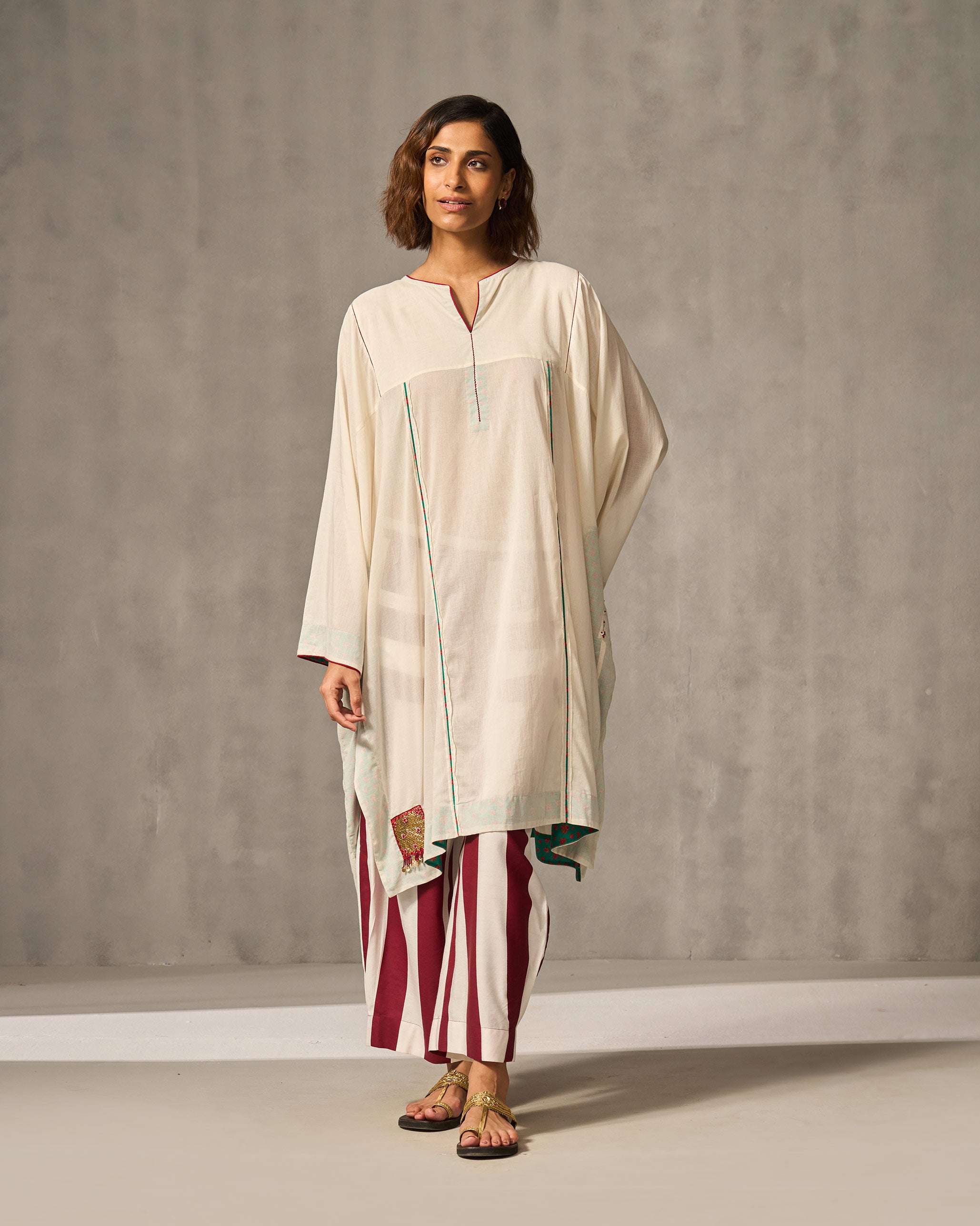 Medina Kurta - Ivory