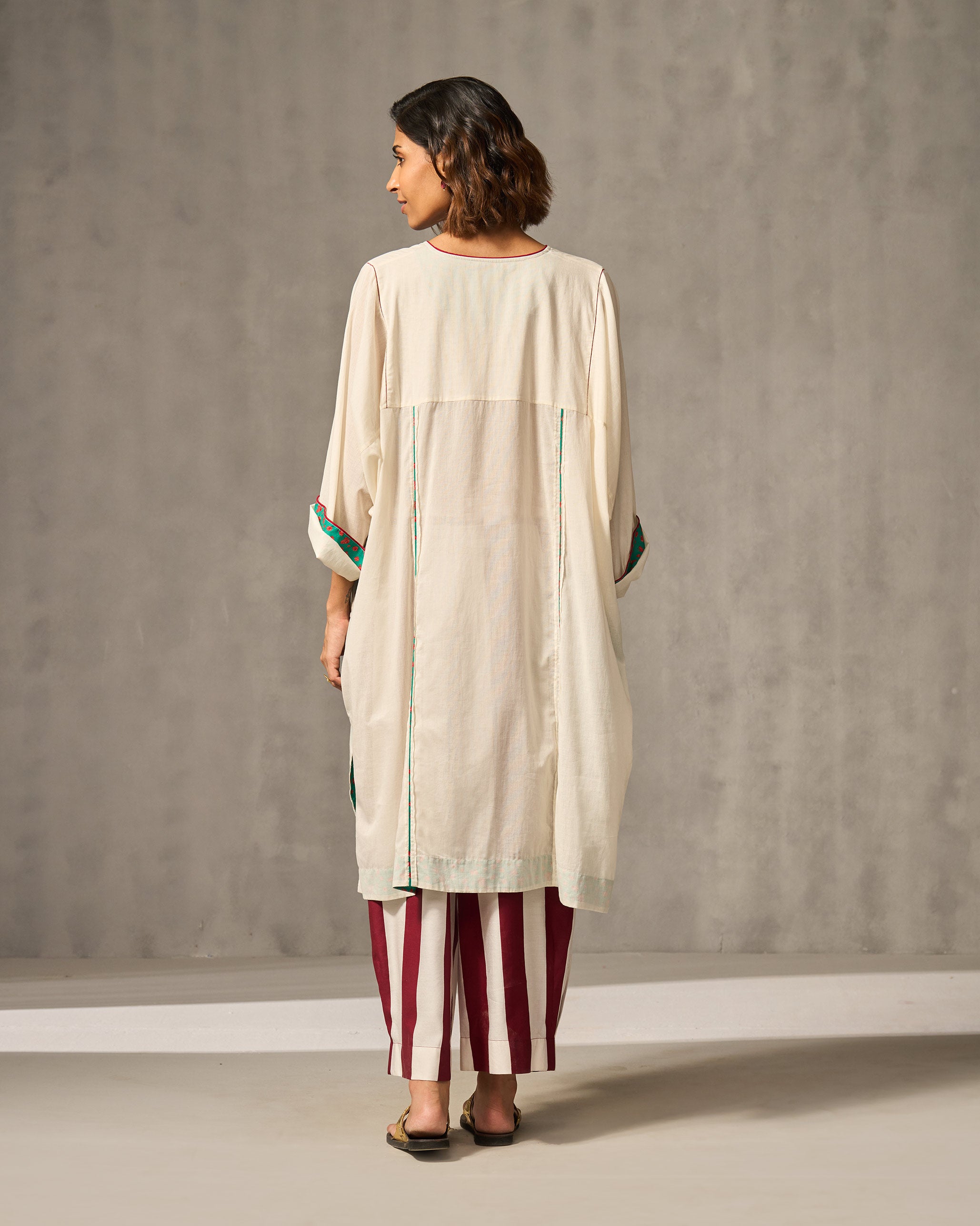 Medina Kurta - Ivory