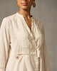 Fez Pintuck Kurta - Ivory