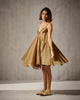 Berber Strappy Dress - Gold