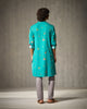 Astral Kurta - Green Print