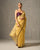 Sunshine Stripe Sari - Yellow & Gold