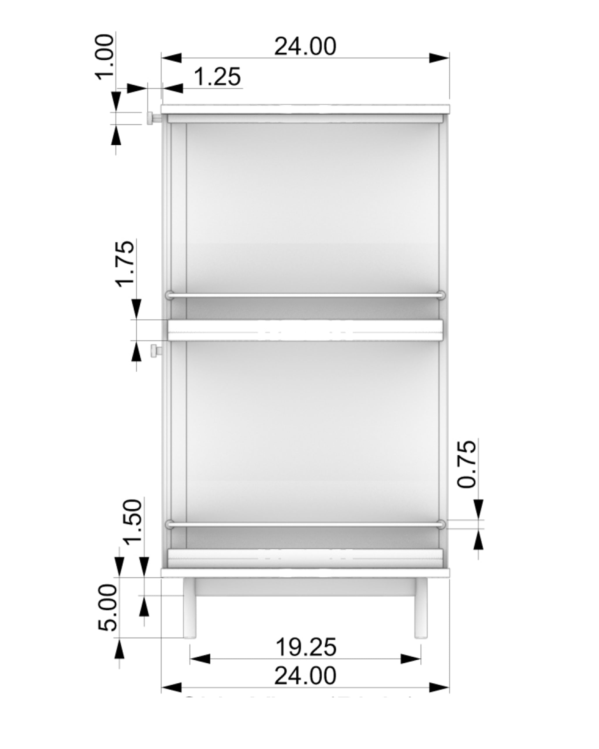 Contours of Time Cabinet