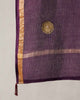 Dusk Dupatta - Purple & Gold Embroidered