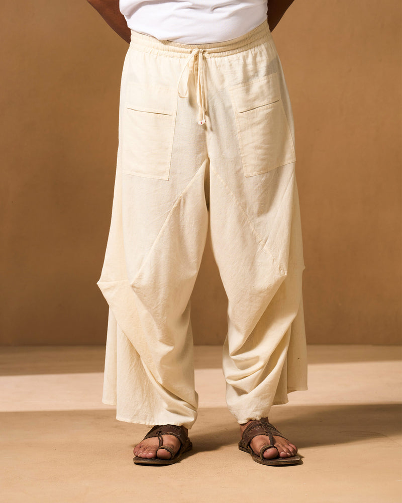 Tahir Trousers - Ivory